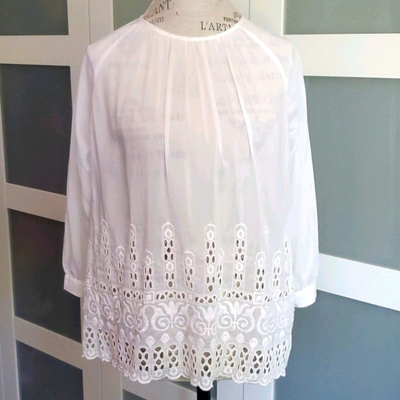 Madewell - Frill Hem Blouse main image 1